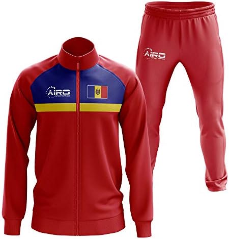 Спортен костюм Airosportswear Молдова Concept за футбол (Червен)