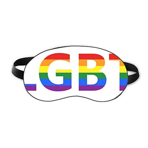 ЛГБТ Трансгендеры е бисексуален Поддържат Сън Защитен Екран За Очите Мека Нощна Превръзка На очите Козирка