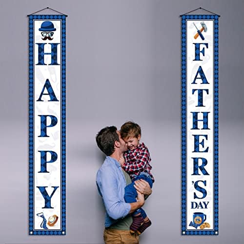 Украса за Деня на бащата банер на входната врата е най-Добрият татко за цял живот, празничен комплект, знак