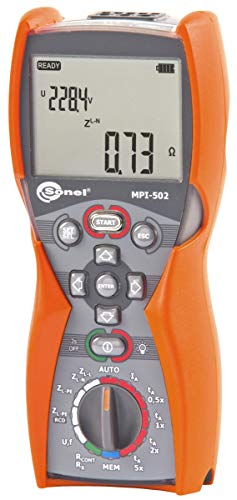 Sonel MPI-502 - Многофункционален Электроустановочный часовник с Автоматичен УЗО