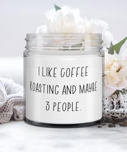Вдъхновяваща Свещ за Печене на кафе, Аз Обичам да се пържи на Кафе и, Може би, 3 Човека, Вдъхновяващи идеи за