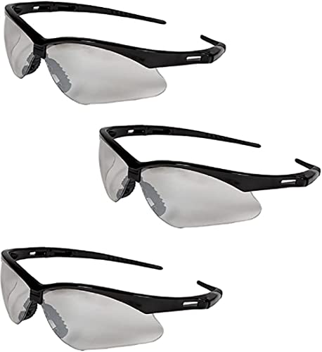 Защитни очила Kleenguard V30 25685 Nemesis 3000357 (3 чифта) (Черната дограма с лещи за вътрешно/външно приложение)