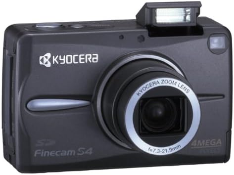 Kyocera Finecam S4 4-Мегапикселова Цифрова камера с 3-кратно оптично увеличение