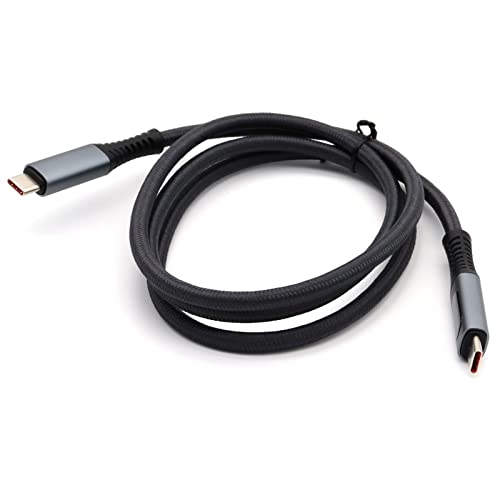 Кабел LOKEKE 240 W PD Type C, USB кабел 4.0, 8 ДО @ 60 Hz 40 Gbit/s и USB Type C за C USB Кабел тип Папа-папа,