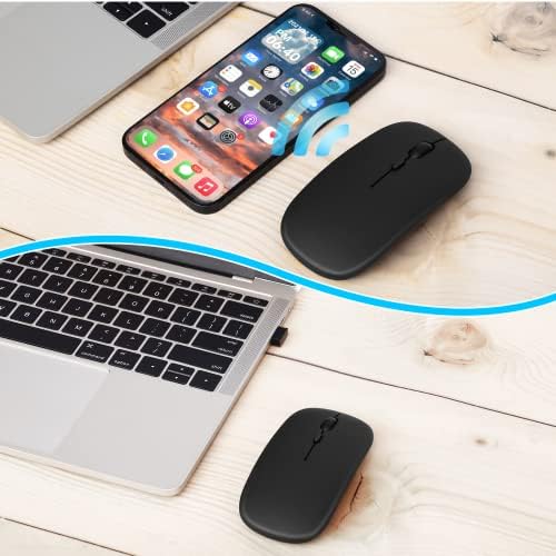 UrbanX Bluetooth Акумулаторна Мишка за лаптоп Lenovo IdeaPad 3 Безжична Bluetooth мишка, Предназначена за вашия